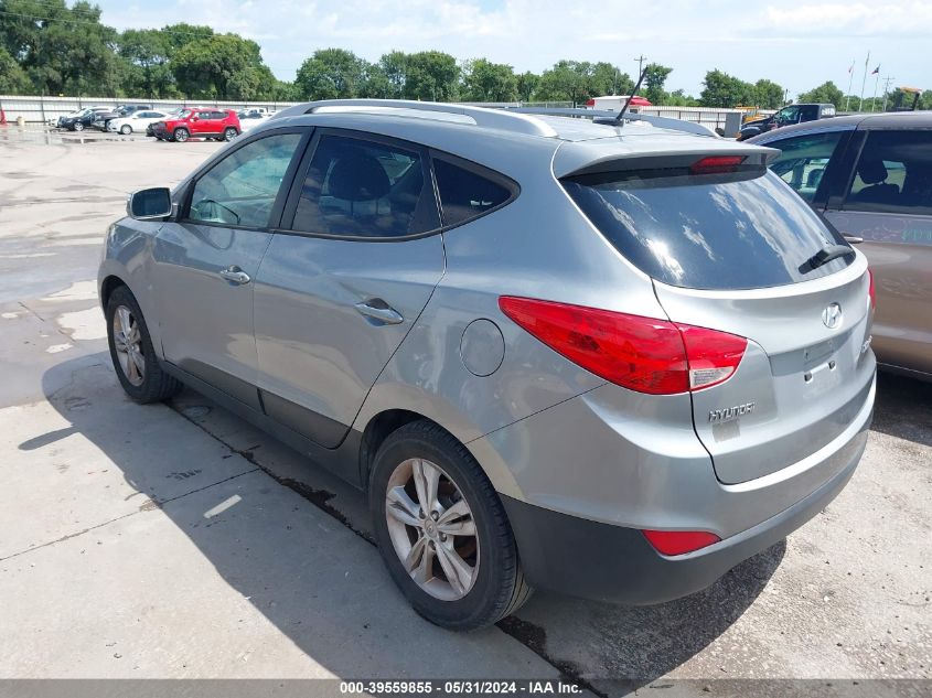 2013 Hyundai Tucson Gls VIN: KM8JU3AC6DU637875 Lot: 39559855