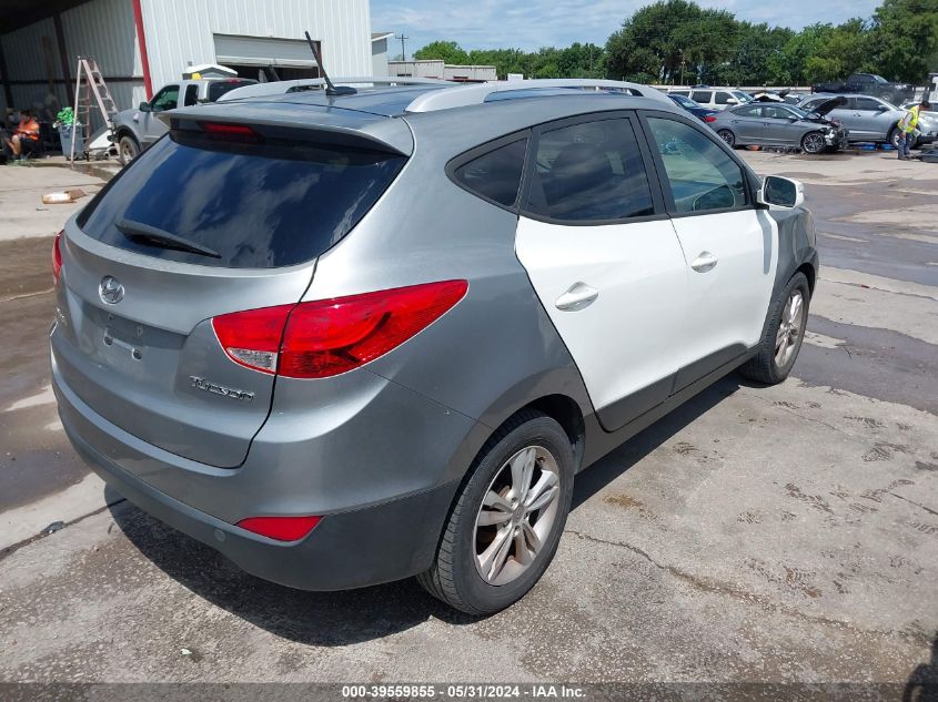 2013 Hyundai Tucson Gls VIN: KM8JU3AC6DU637875 Lot: 39559855