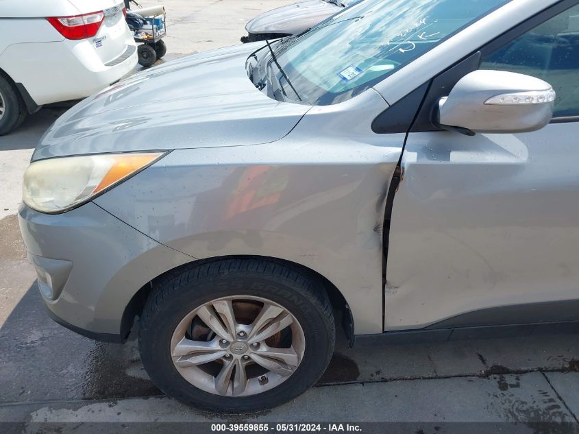 2013 Hyundai Tucson Gls VIN: KM8JU3AC6DU637875 Lot: 39559855