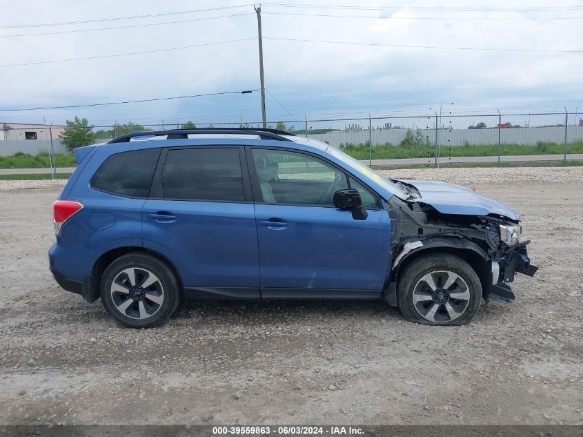 2018 Subaru Forester 2.5I Premium VIN: JF2SJAEC2JH534278 Lot: 39559863