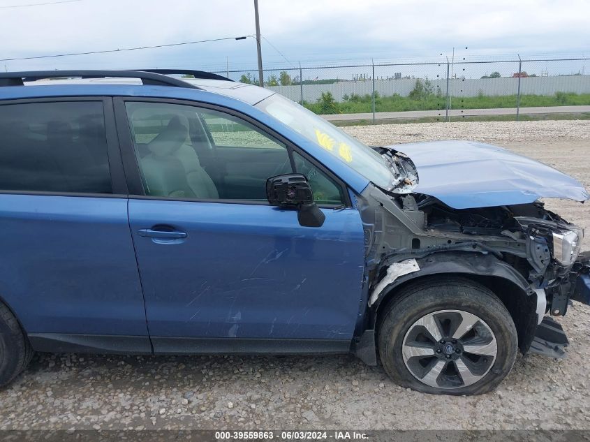 2018 Subaru Forester 2.5I Premium VIN: JF2SJAEC2JH534278 Lot: 39559863