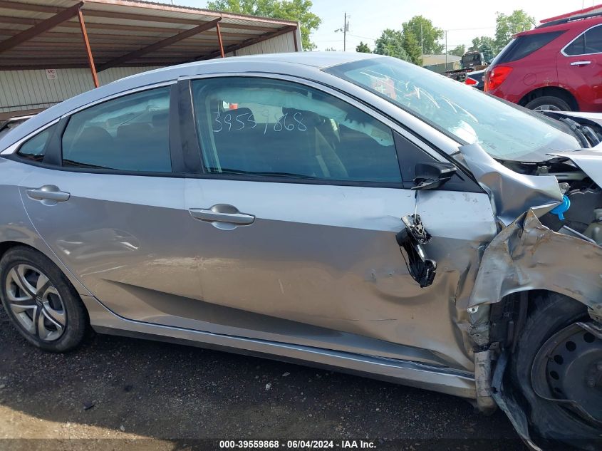 2018 Honda Civic Lx VIN: 19XFC2F55JE024206 Lot: 39559868