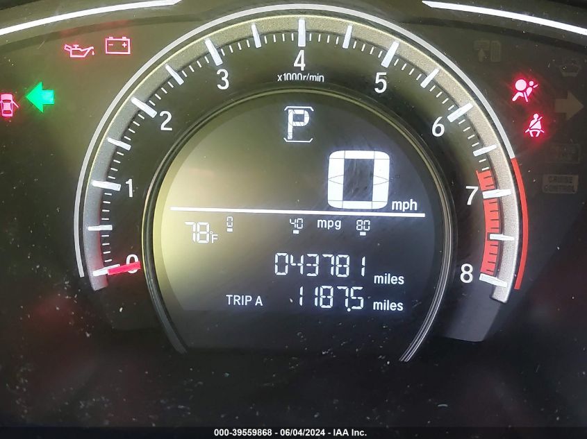 2018 Honda Civic Lx VIN: 19XFC2F55JE024206 Lot: 39559868