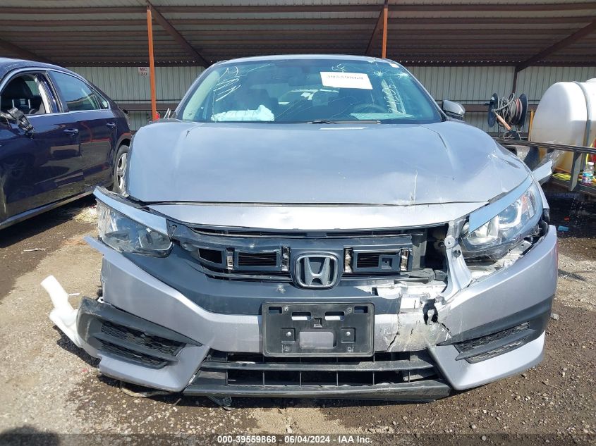 2018 Honda Civic Lx VIN: 19XFC2F55JE024206 Lot: 39559868