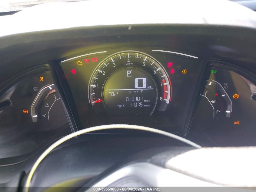 2018 Honda Civic Lx VIN: 19XFC2F55JE024206 Lot: 39559868