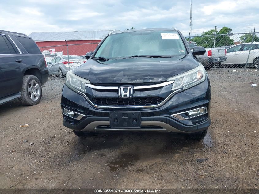 2015 Honda Cr-V Ex-L VIN: 2HKRM4H75FH696273 Lot: 39559873