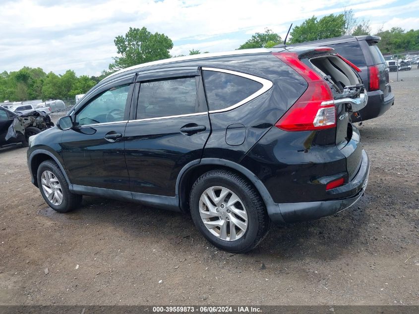 2015 Honda Cr-V Ex-L VIN: 2HKRM4H75FH696273 Lot: 39559873