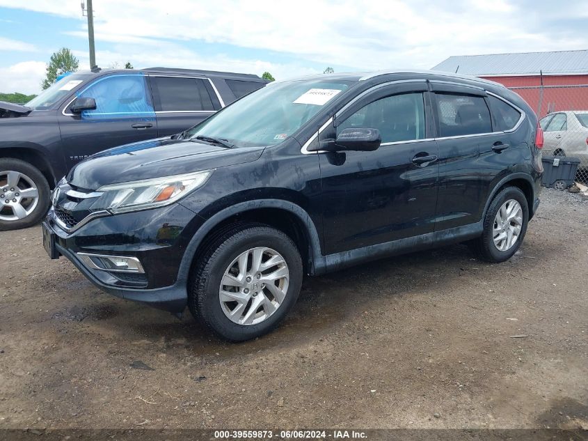 2015 Honda Cr-V Ex-L VIN: 2HKRM4H75FH696273 Lot: 39559873