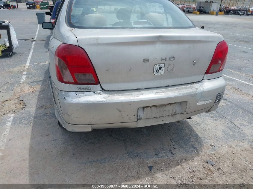 2001 Toyota Echo VIN: JTDBT123110111249 Lot: 39559877