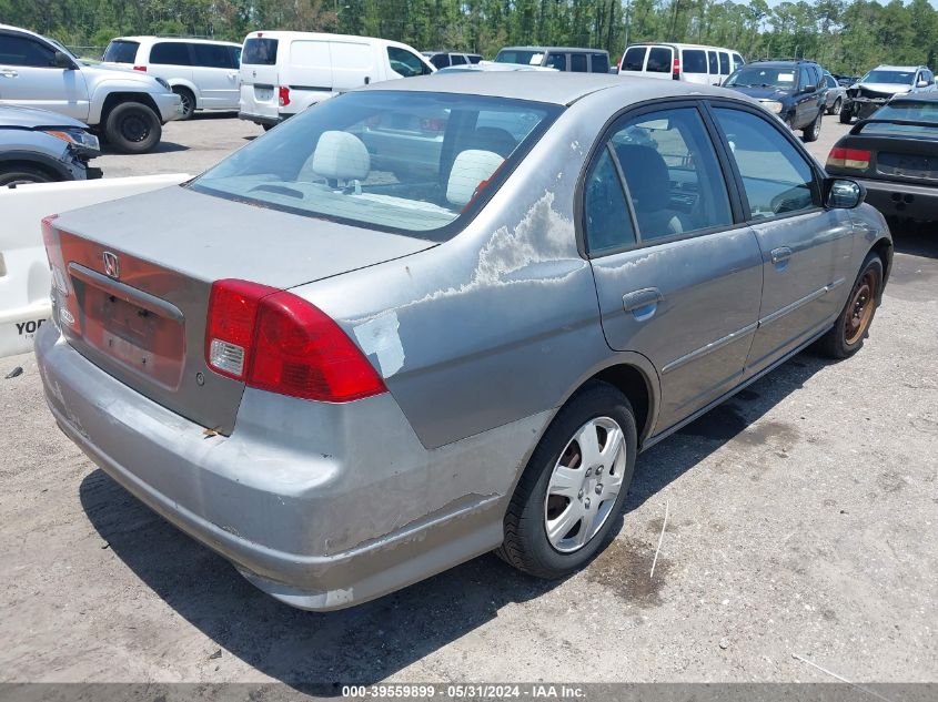 2HGES16565H546590 | 2005 HONDA CIVIC