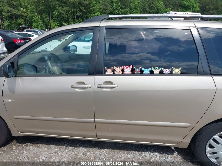 2008 Toyota Sienna Ce VIN: 5TDZK23C98S200614 Lot: 39559904