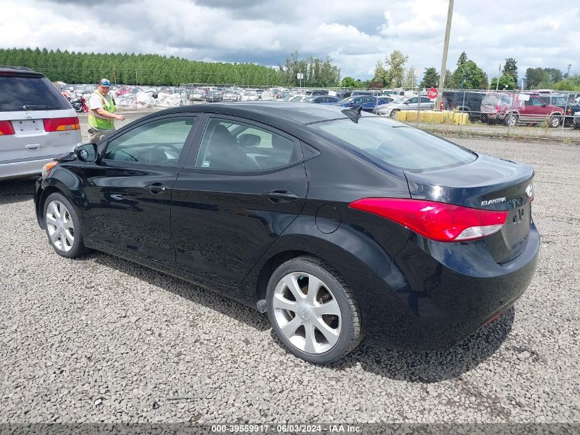 2011 Hyundai Elantra Limited VIN: 5NPDH4AE4BH018762 Lot: 39559917