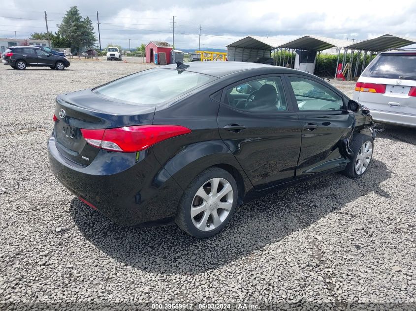 2011 Hyundai Elantra Limited VIN: 5NPDH4AE4BH018762 Lot: 39559917