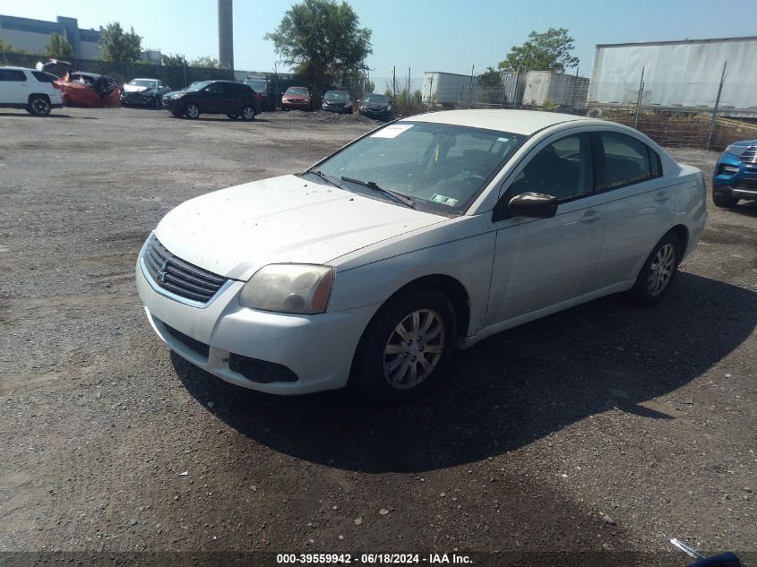 2009 Mitsubishi Galant Es/Sport Edition VIN: 4A3AB36F39E035012 Lot: 39559942