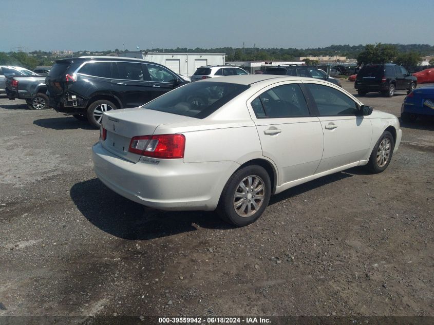 2009 Mitsubishi Galant Es/Sport Edition VIN: 4A3AB36F39E035012 Lot: 39559942