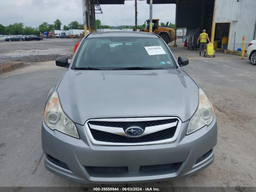 2010 Subaru Legacy 2.5I VIN: 4S3BMBA62A3226987 Lot: 39559944