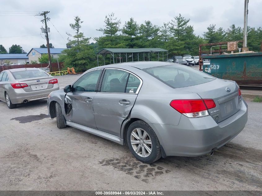 2010 Subaru Legacy 2.5I VIN: 4S3BMBA62A3226987 Lot: 39559944