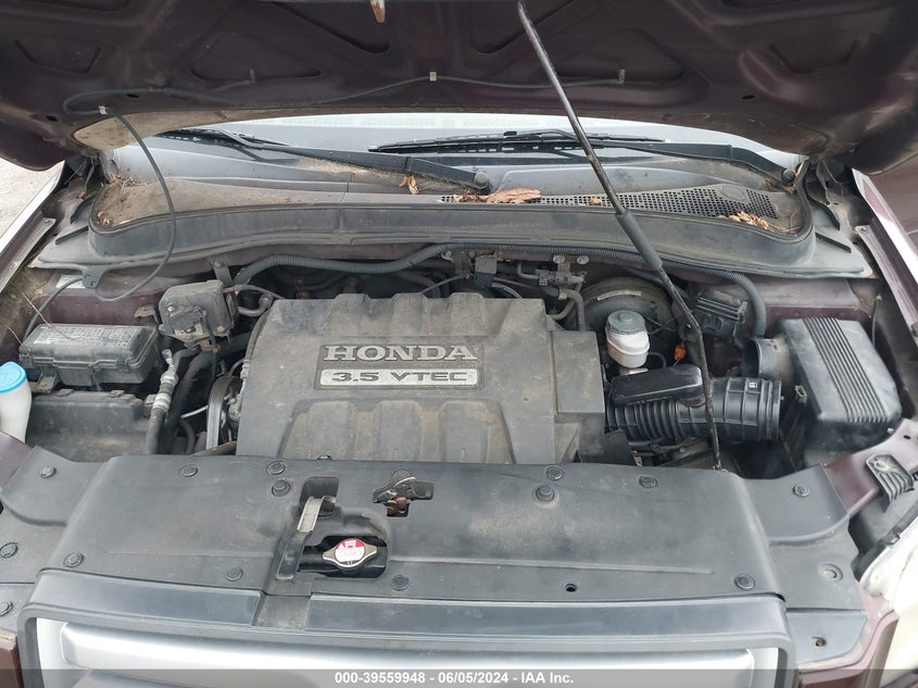 2008 Honda Pilot Ex-L VIN: 5FNYF18528B043999 Lot: 39559948