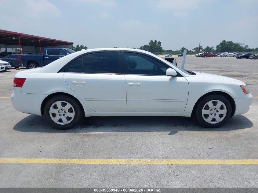 2008 Hyundai Sonata Gls V6 VIN: 5NPET46F88H388237 Lot: 39559949