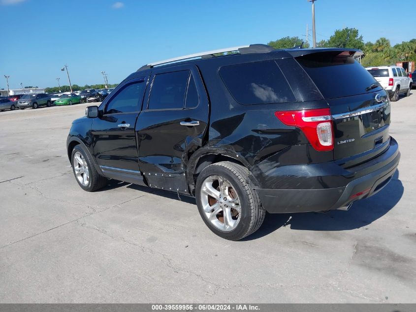 2013 Ford Explorer Limited VIN: 1FM5K7F83DGA31130 Lot: 39559956