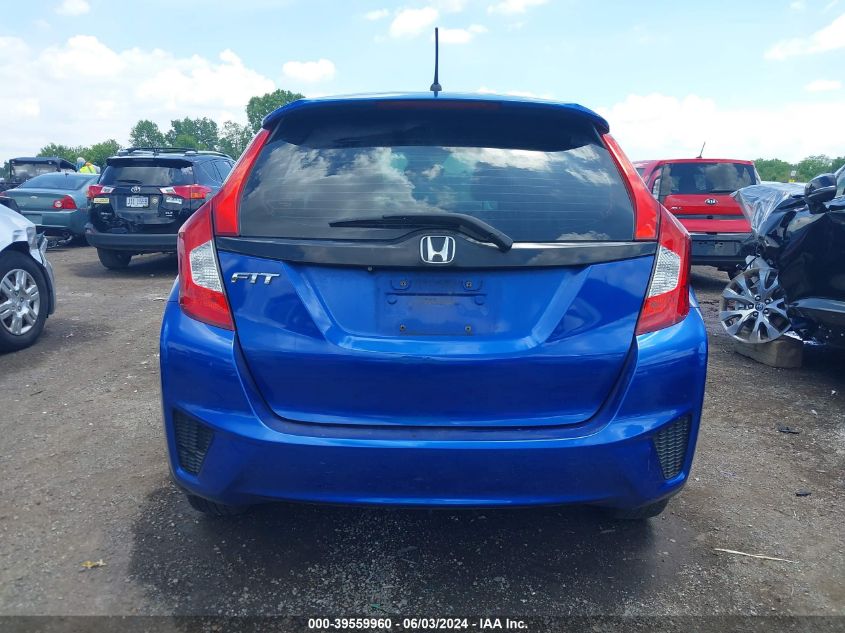 2015 Honda Fit Lx VIN: 3HGGK5H52FM716685 Lot: 39559960