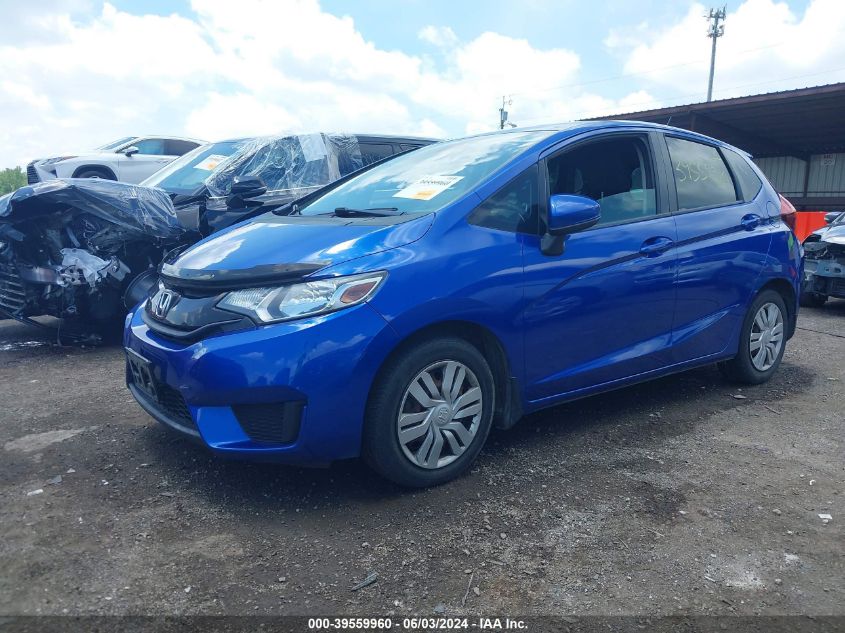 2015 Honda Fit Lx VIN: 3HGGK5H52FM716685 Lot: 39559960