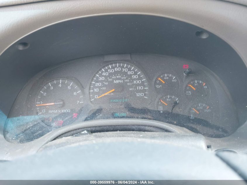 2002 Chevrolet Blazer VIN: 1GNDT135422192369 Lot: 39559976