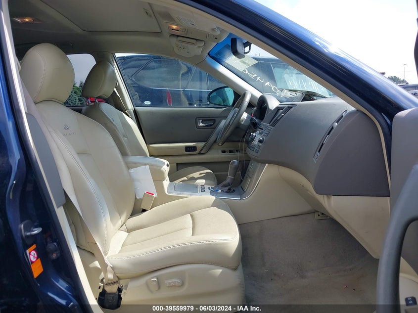 2008 Infiniti Fx35 VIN: JNRAS08W88X209450 Lot: 39559979