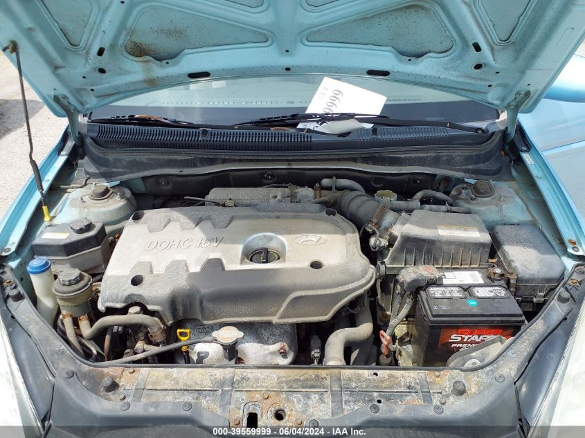 2006 Hyundai Accent Gls VIN: KMHCN46C66U020239 Lot: 39559999