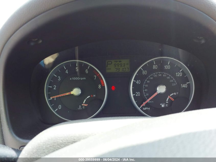 2006 Hyundai Accent Gls VIN: KMHCN46C66U020239 Lot: 39559999