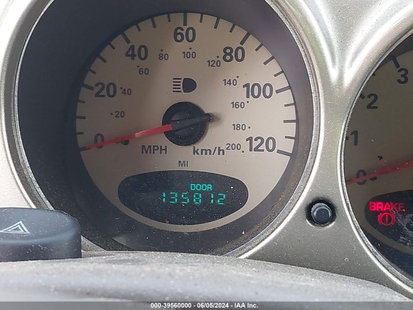 2002 Chrysler Pt Cruiser Limited/Dream Cruiser VIN: 3C8FY68B72T327821 Lot: 39560000