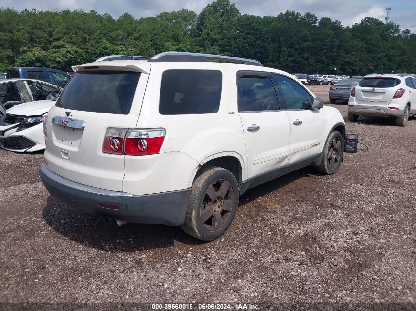 2008 GMC Acadia Slt-1 VIN: 1GKER23788J273844 Lot: 39560015