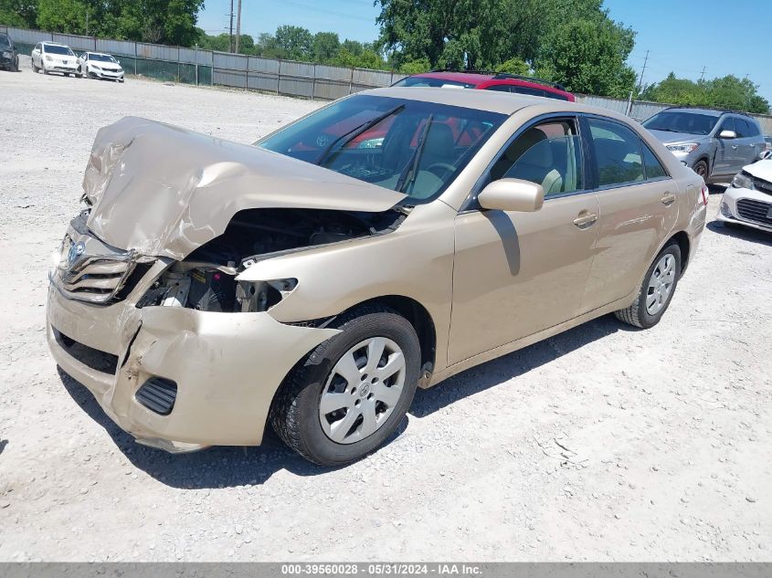 2010 Toyota Camry Le VIN: 4T4BF3EK8AR001475 Lot: 39560028