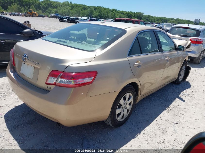 2010 Toyota Camry Le VIN: 4T4BF3EK8AR001475 Lot: 39560028