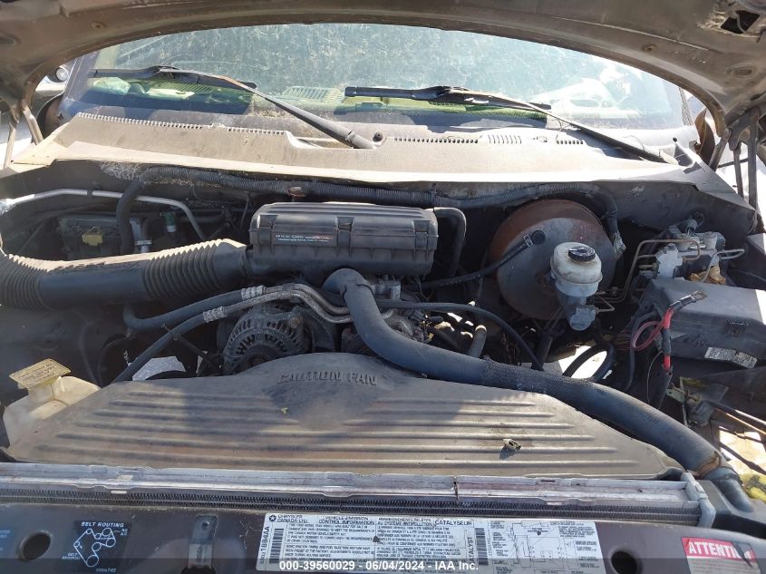 1998 Dodge Ram 1500 St VIN: 1B7HC13Z6WJ122133 Lot: 39560029