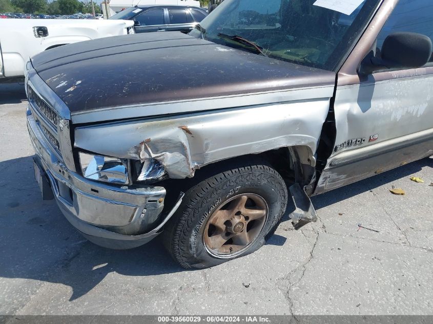 1998 Dodge Ram 1500 St VIN: 1B7HC13Z6WJ122133 Lot: 39560029