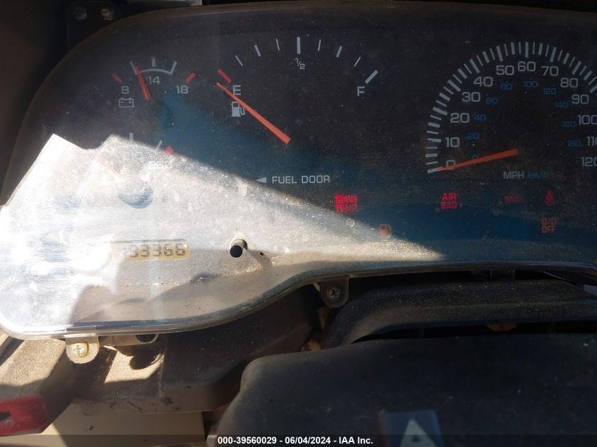 1998 Dodge Ram 1500 St VIN: 1B7HC13Z6WJ122133 Lot: 39560029