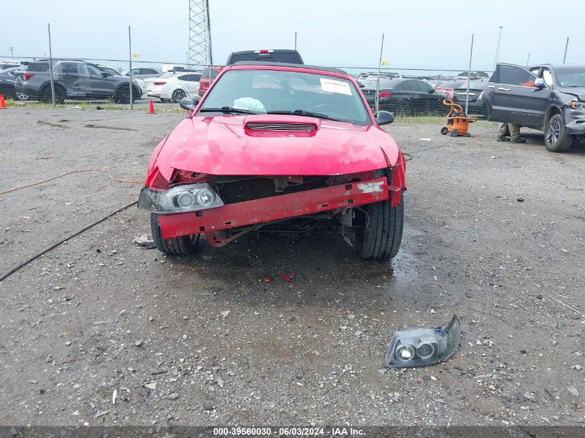 2002 Ford Mustang Gt VIN: 1FAFP45X42F222033 Lot: 39560030