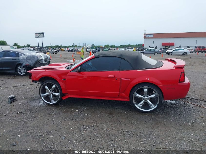 2002 Ford Mustang Gt VIN: 1FAFP45X42F222033 Lot: 39560030