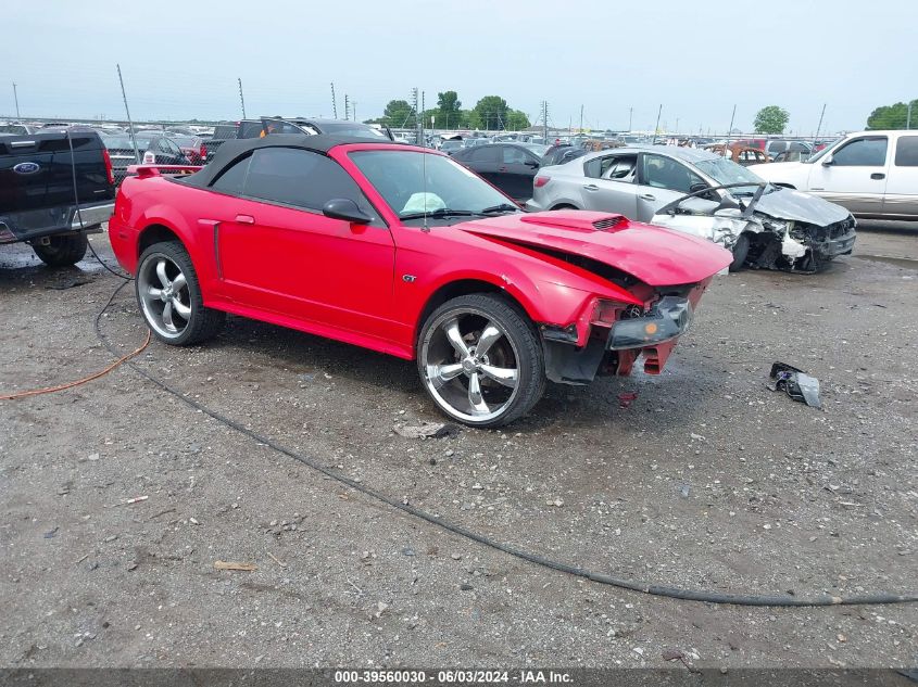 2002 Ford Mustang Gt VIN: 1FAFP45X42F222033 Lot: 39560030