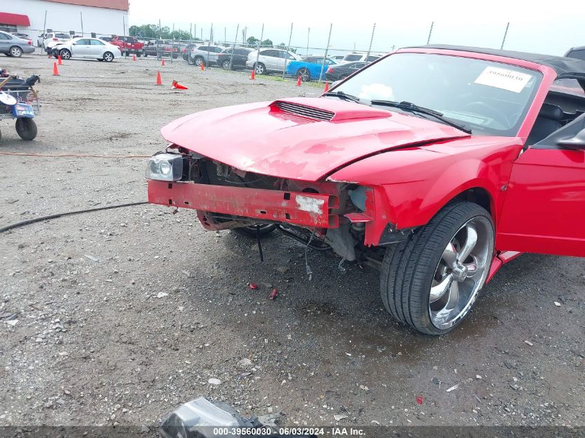 2002 Ford Mustang Gt VIN: 1FAFP45X42F222033 Lot: 39560030