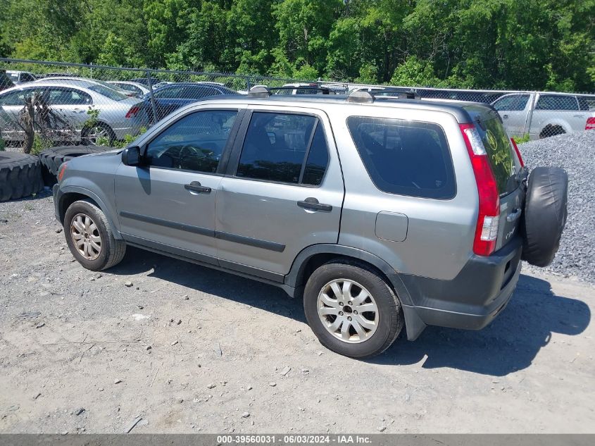 2006 Honda Cr-V Lx VIN: JHLRD78556C041397 Lot: 39560031