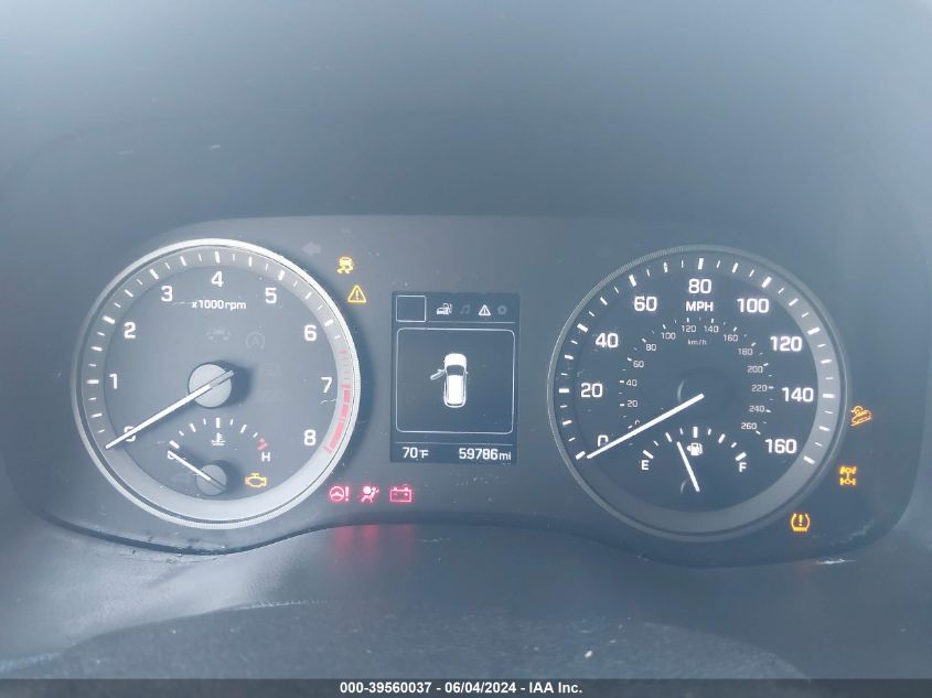 2017 Hyundai Tucson Se VIN: KM8J3CA42HU499365 Lot: 39560037