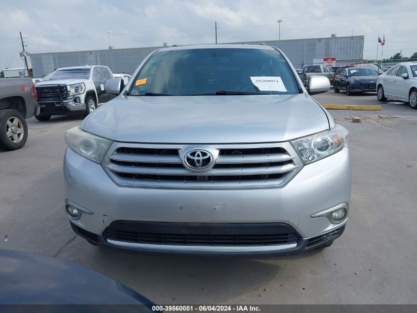 2012 Toyota Highlander Se V6 VIN: 5TDZK3EH9CS054142 Lot: 39560051