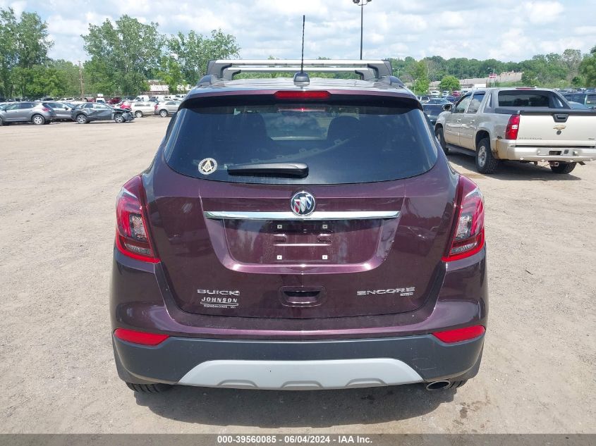 2018 Buick Encore Essence VIN: KL4CJGSBXJB654697 Lot: 39560085