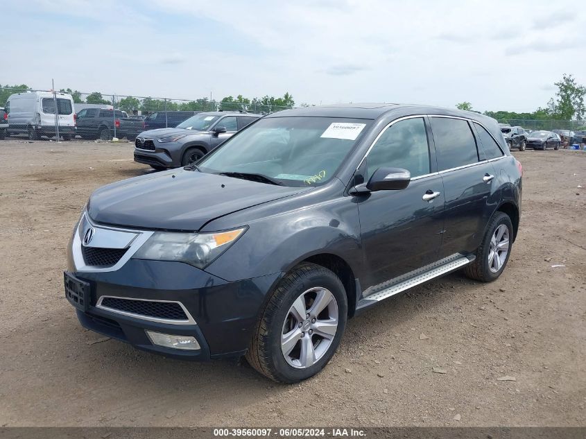 2013 Acura Mdx Technology Package VIN: 2HNYD2H38DH511517 Lot: 39560097