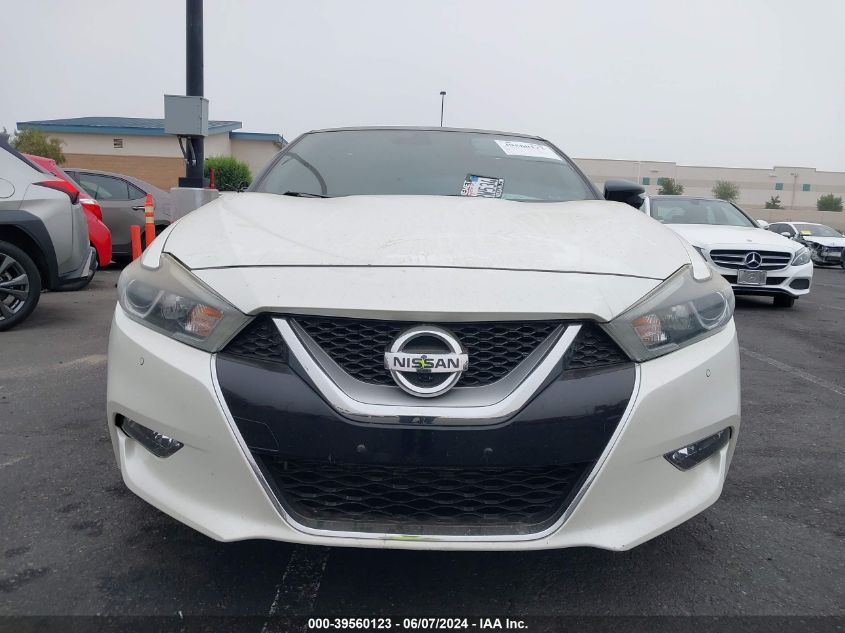 2017 Nissan Maxima 3.5 Platinum VIN: 1N4AA6AP3HC375302 Lot: 39560123