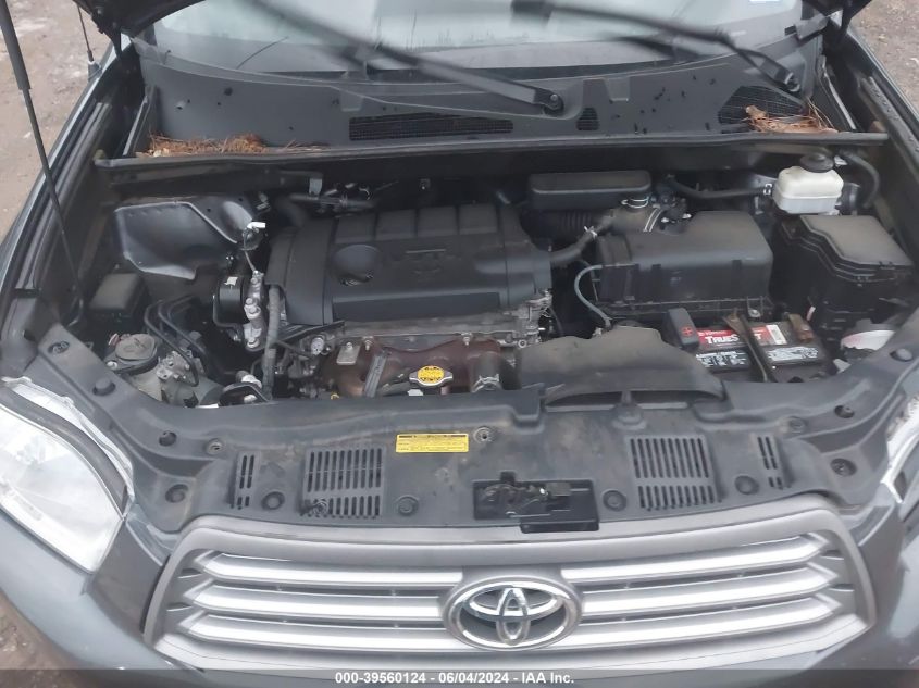 2010 Toyota Highlander VIN: 5TDZA3EHXAS007184 Lot: 39560124