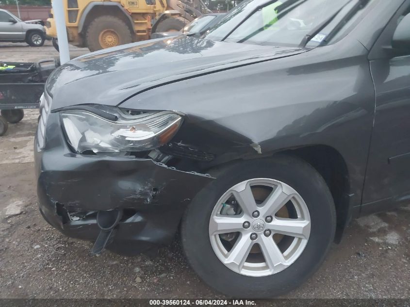 2010 Toyota Highlander VIN: 5TDZA3EHXAS007184 Lot: 39560124