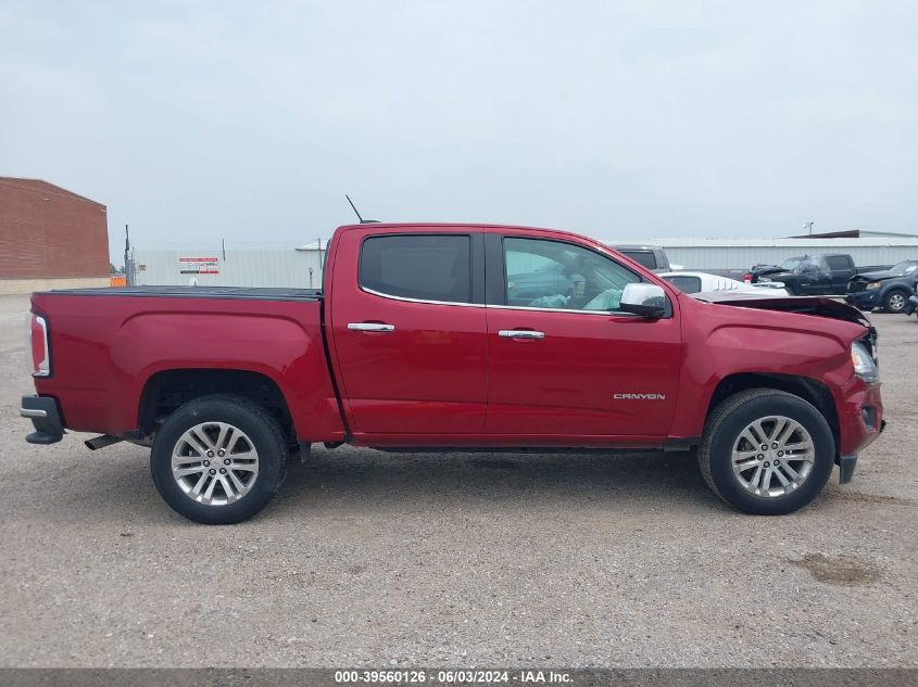 2017 GMC Canyon Slt VIN: 1GTG5DEN0H1247956 Lot: 39560126